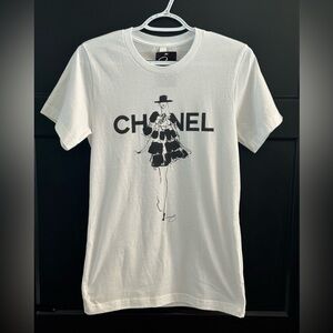 "Inspired" White Short Sleeve Tee with Graphic